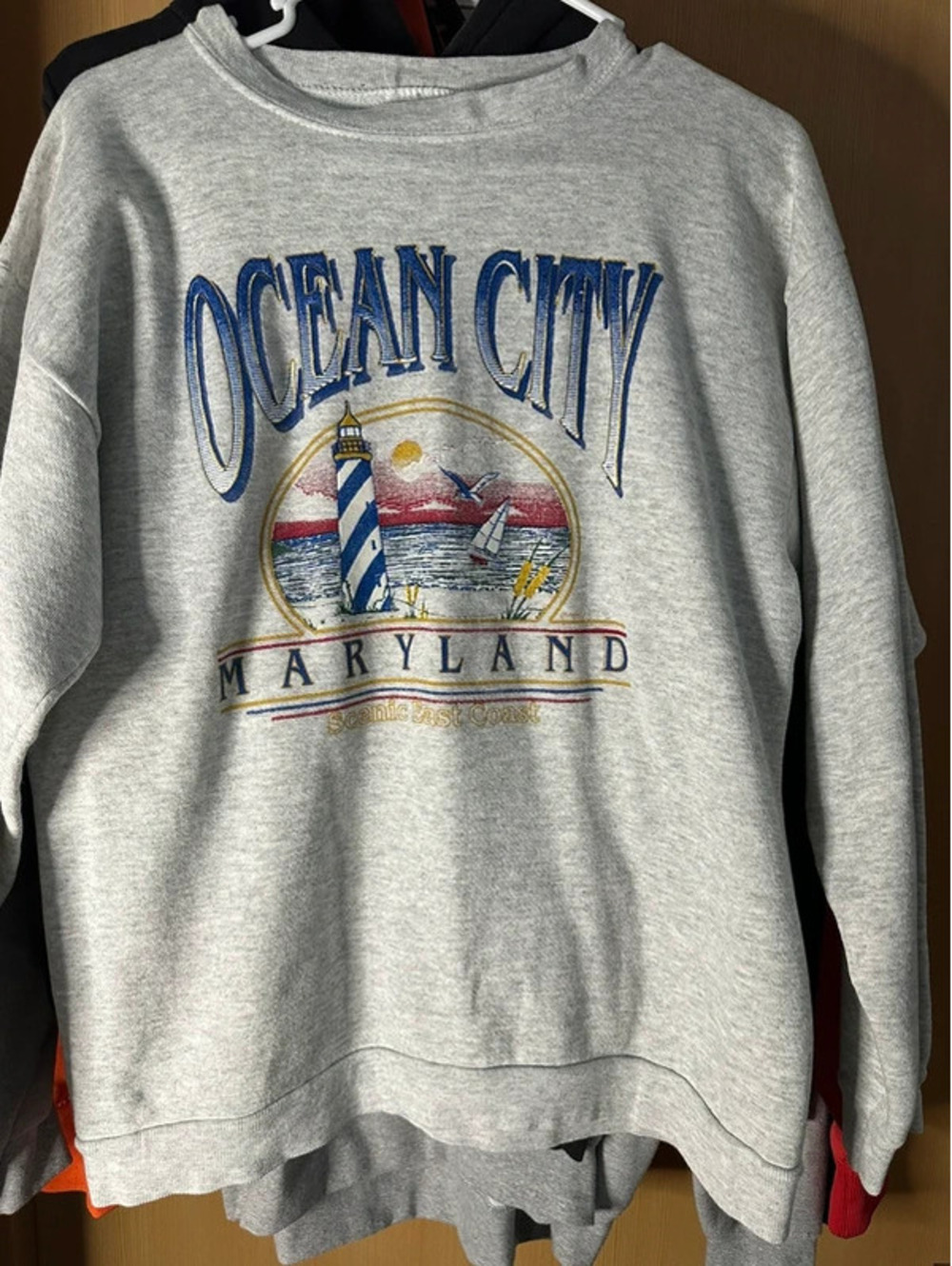 Ocean city crew neck